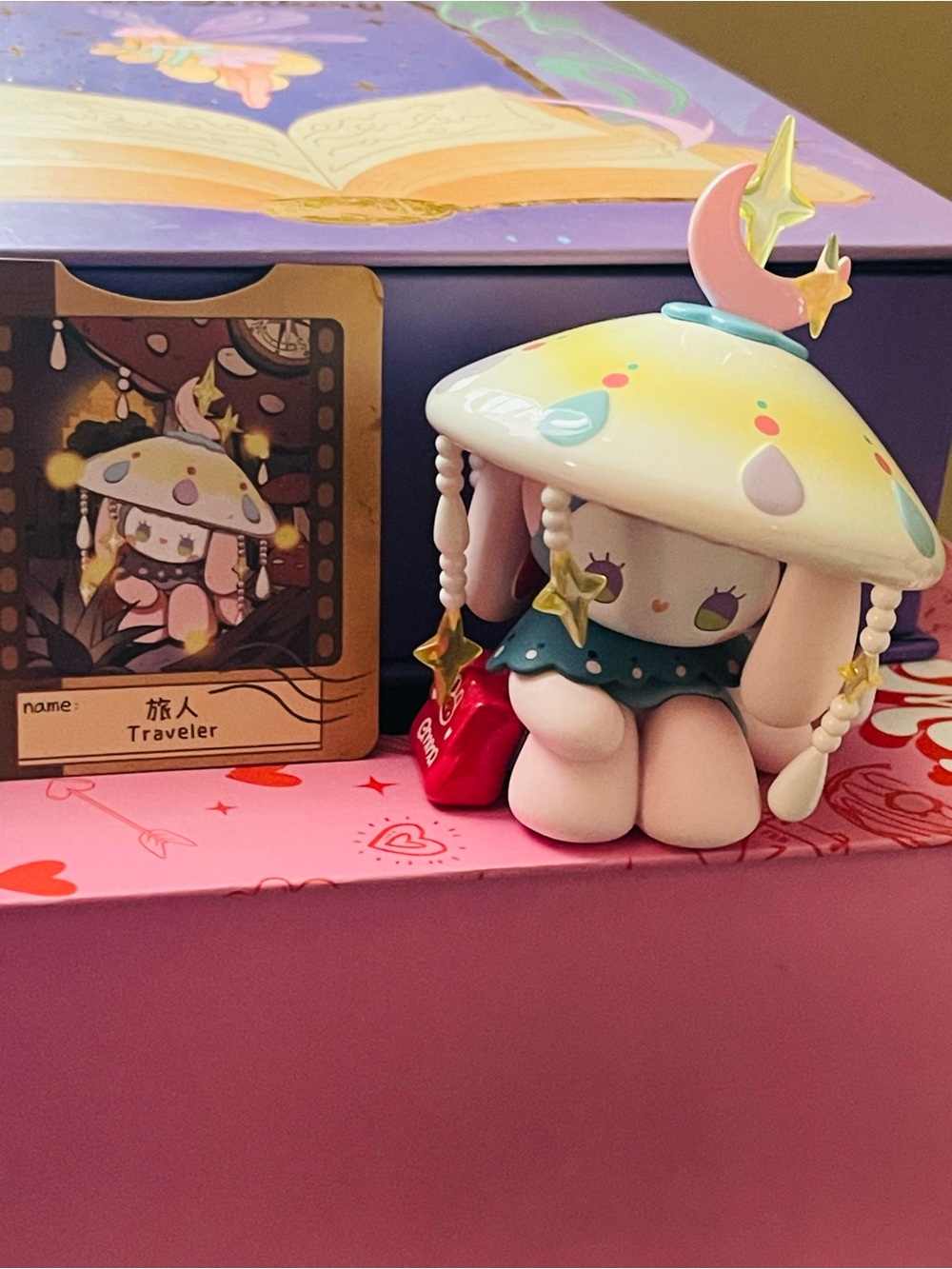 Emma Frostveil “Traveler” with ID card